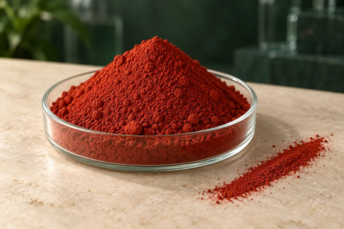 Illustrative Iron oxide pigment