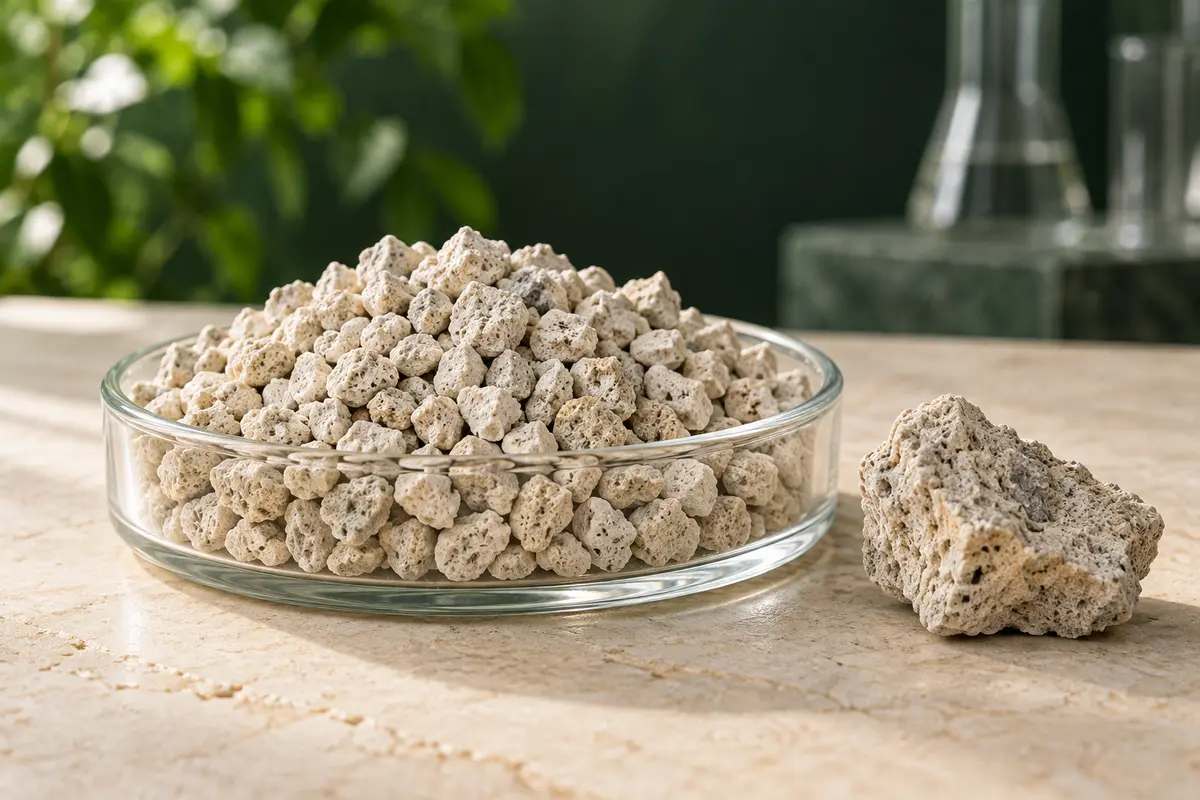 Illustrative Natural zeolite