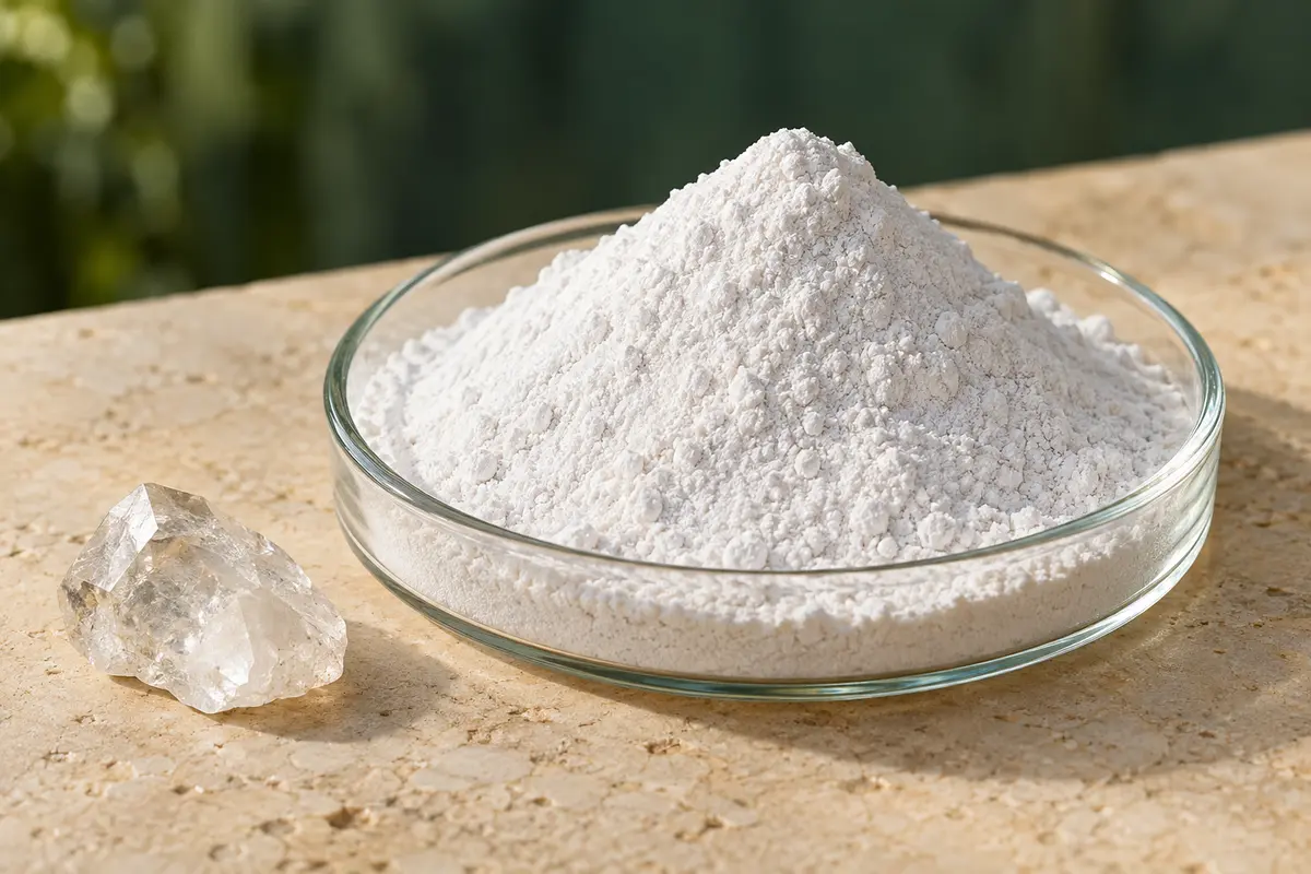 Illustrative Quartz flour