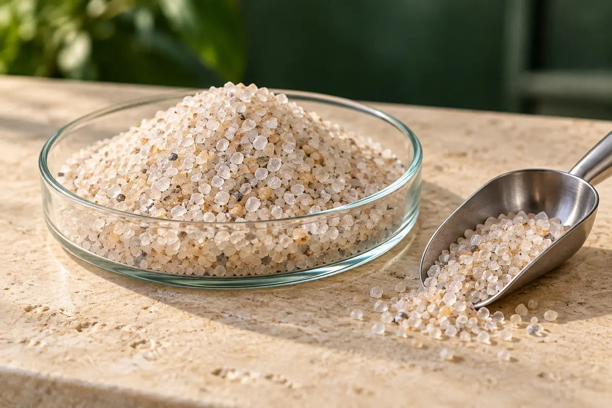 Illustrative Silica sand