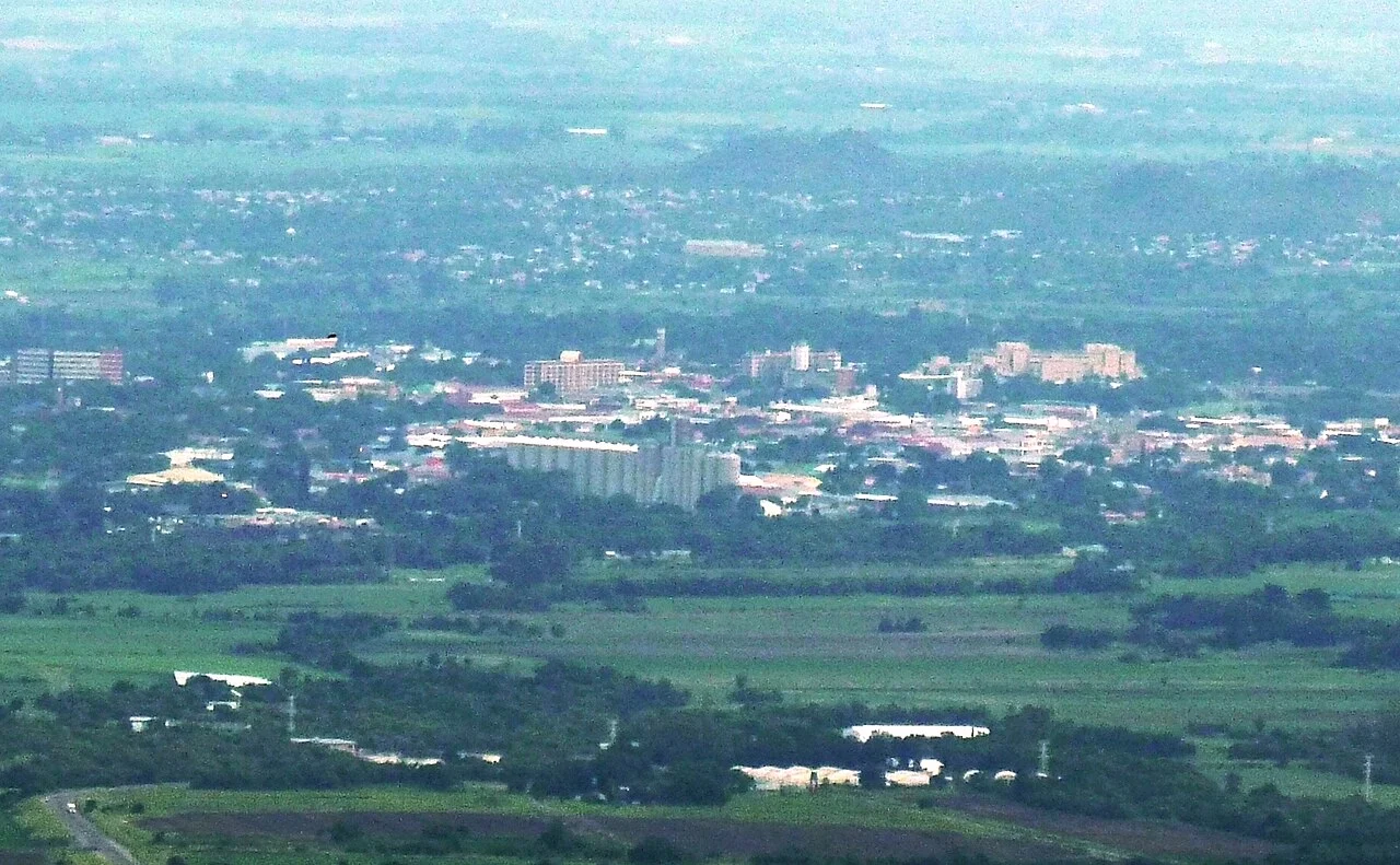 Brits viewed from the Magaliesberg