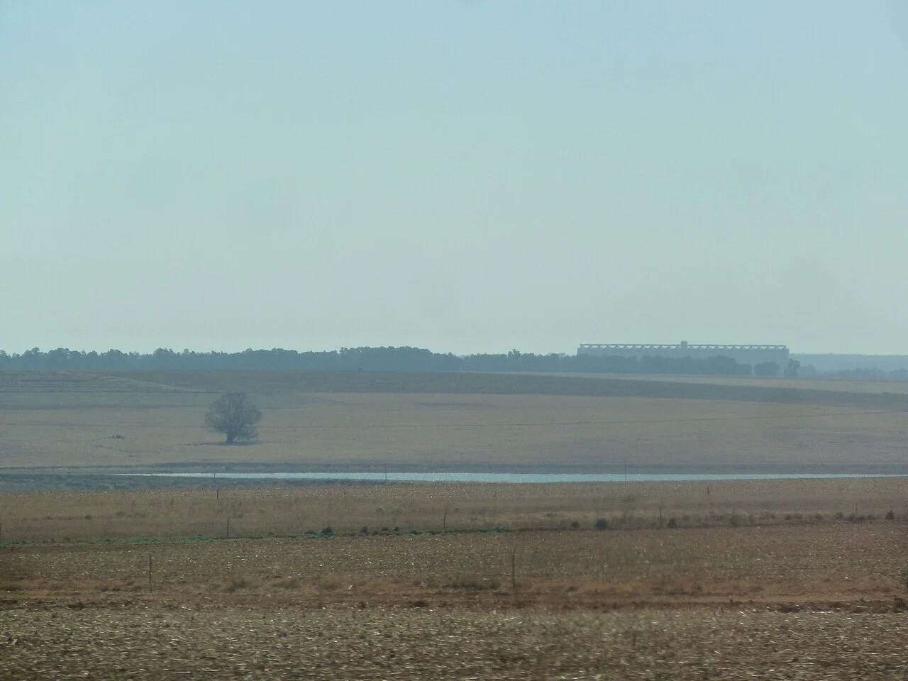 Middelburg Dam viewed from the N4, Mpumalanga