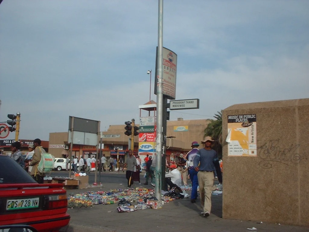 Street scene in Rustenburg